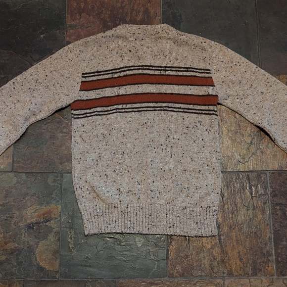 vintage 1970's 1980's CREWNECK PULLOVER SWEATER - Picture 6 of 8